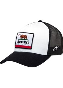 Alpinestars Cali 2.0, tappo , colore: Bianco/Nero , dimensione: Taglia unica