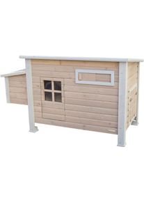KERBL Hobbyfarming Emma Hühnerstall, 146x74x85cm