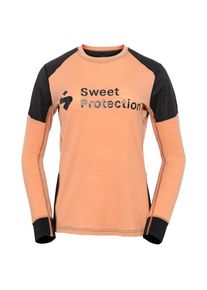 Sweet Protection Women's Hunter Merino Hybrid L/S Jersey Cycling jersey Women (XS, orange)