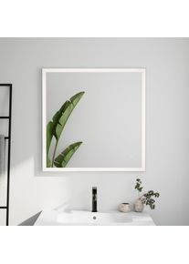 evineo ineo5 evo Miroir &eacute;clair&eacute; l: 80 cm, avec &eacute;clairage sur le pourtour, BEA069MI,