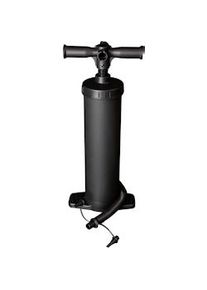Bestway Pompa per gonfiaggio Air Hammer, plastica, Ø 10, 8 x 48 (Al) cm, 3 adattatori, pressione massima 0,8 bar, tubo di 185 cm, nera