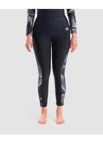 arena Rash Guard - Women - Black-black Multi - Size: 40 - Women's arena Modesty Long Tight