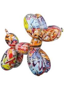 Ambia Home Dekohund , Multicolor , Kunststoff , Hund , 28x25x11 cm , Dekoration, Dekofiguren & Skulpturen, Dekotiere