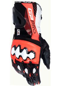 Alpinestars GP Pro R4, gloves , color: Black/Neon-Red/White , size: S