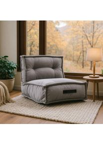 Ülőpárna 60 x 62 x 60 cm szürke