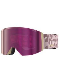 Atomic Four Q L HD Signature Amie Engebretson S3 Ski goggles (Large Fit, purple)