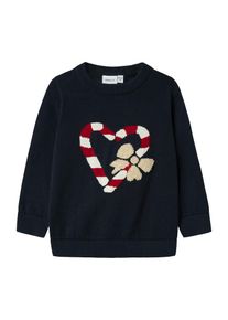 name it Pulóver 'NMFREAMO' Lányok kék , Méret 104