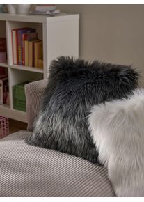 benuta Pop Poszewka na poduszkę Nanuk antracytowy 45x45 cm Uni