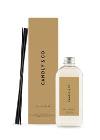 CANDLY & CO - Ricarica del profumo ambiente No.2 Rum, Rosemary Profumatori per ambiente 200 ml unisex