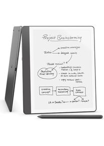Amazon Kindle Scribe 10,2 "32 GB (2024) Wolframgrau (Werbung kostenlos) (10.20", 32 GB, wolframgrau), eReader, Grau