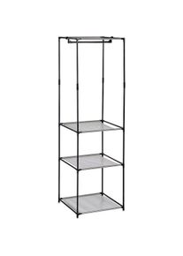 Kipit, Regal, Einfacher offener Kleiderschrank (50 x 43.5 x 160 cm)