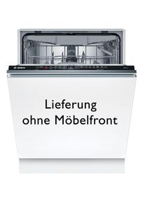 Bosch, vollintegrierbarer Geschirrsp&uuml;ler Serie 2 &raquo;SMV2HVX06E&laquo; 14 Ma&szlig;gedecke, wei&szlig;, 3-fach Rackmatik: Auch mit voll beladenem Oberkorb in 3 Stufen bis 