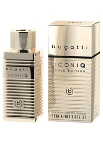 Bugatti , Duft-Set »ICONIQ GOLD for him GP EdT 100ml + 200 ml SG« , transparent , Herrenduft