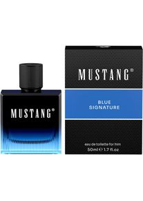 Mustang , Eau de Toilette »BLUE SIGNATURE for him EdT 50ml« , transparent , Herrenduft
