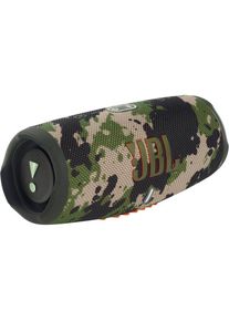 JBL, Bluetooth-Lautsprecher &raquo;Charge 5 Portabler&laquo; (Bluetooth 40 W) wasserdicht, camouflage, Durchstarten mit der integrierten Powerbank
