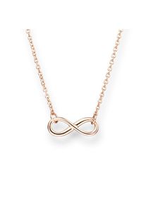 Glanzst&uuml;cke M&uuml;nchen Glanzst&uuml;cke M&uuml;nchen, Damen, Kette mit Anh&auml;nger &raquo;X959&laquo; aus Sterling Silber, ros&eacute;gold, ros&eacute;gold, Filigrane Damenkette mit Ankerkette