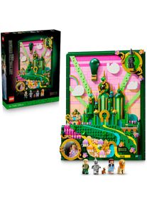 Lego , Konstruktionsspielsteine »Emerald City Wandkunst (75685), Lego Wicked« Made in Europe , bunt
