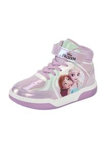 Disney , Jungen , Sneaker »FROZEN« mit cooler Blinkfunktion , LILAC , 26 , 26 , Trendiger Sneaker von Disney mit Klettverschluss und Schnürung