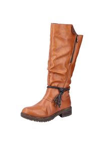 Rieker , Winterstiefel mit variablen Schaft von normal bis XL , cognac , 43 , 43 , Mit Rieker-TEX, dadurch wasserabweisend, winddicht und atmungsaktiv