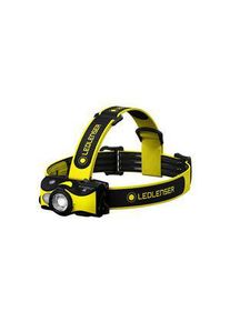 LEDLenser Hoofdlamp, Led, Oplaadbaar, 600lm, 200m, IP54, Zwart / Geel - IH9R