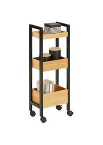 Allzweckwagen in Naturfarben/Schwarz