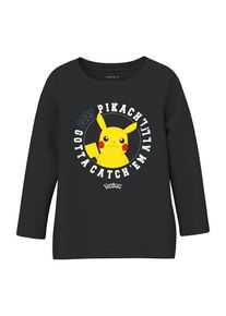 name it Póló 'NMMVOSRIC POKEMON' Fiúk fekete , Méret 92