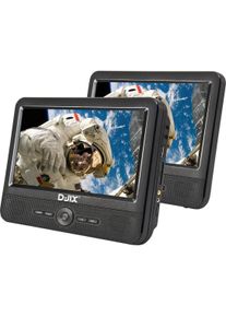 DJIX PVS 906-50SM (Tragbarer DVD-Player), Bluray Player + DVD Player, Schwarz