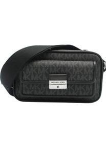 Michael Kors, Damen, Handtasche, Shoulder Bag BRADSHAW Black 20 x 12 x 8 cm, Schwarz