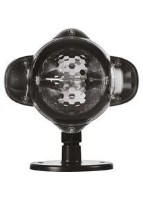 EMOS, Gartenbeleuchtung, LED Deko, Projektionslampe STERNE, 230Vac, warm/kaltweiss (IP44)