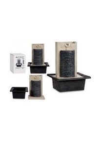 Giftdecor, Brunnen + Gartenteich, grosser Wasserfallbrunnen mit Kunststoffschale