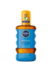 Nivea, Sonnencreme, SUN PROTEGE&BRONCEA spray SPF20 200 ml (Sonnenöl, SPF 20, 200 ml)