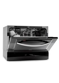 Klarstein Havasia UV 6 Luminance, umývačka riadu, UV svetlo, 1380 W, sklenená predná časť, voľne stojaca