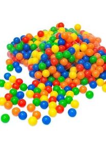LittleTom Bällebad-Bälle 200 Stück, bunt, 5.5 cm , Multicolor , Kunststoff , Rund , 1x1x5.5 cm , Spielzeug, Kinderspielzeug, Sonstiges Spielzeug