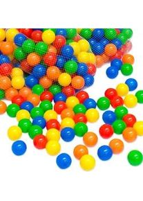 LittleTom Bällebad-Bälle 50 Stück, bunt, 5.5cm , Multicolor , Kunststoff , Rund , 5.5x5.5x5.5 cm , Spielzeug, Kinderspielzeug, Sonstiges Spielzeug