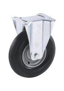 Neum&aacute;tico de PU, a prueba de pinchazos, rueda fija, &Oslash; x A de la rueda 200 x 50 mm, rodamiento de rodillos