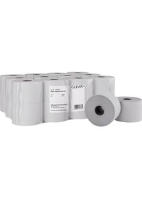 CWS Toiletpapier compacte rollen Clear+, 2-laags, VE 24 stuks, 100 m per rol