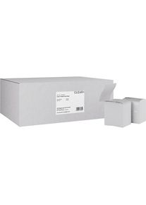 CWS Toiletpapier enkelbladig, Clear+, 2-laags, VE 40 stuks, lichtgrijs