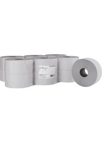 CWS Toiletpapier Clear+, 2-laags, VE 12 stuks, 175 m per rol