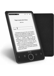 SPC E-Book 6 Dickens Light 2 Black (6", 8 GB, Schwarz), eReader, Schwarz