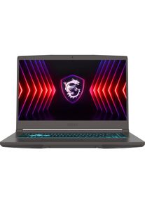 MSI Thin 15 B12UC-1842XES (15.60", Intel Core i5-12450H, 16 GB, 512 GB, Nummernblock), Notebook, Grau