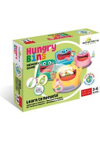 Adventerra Games Hungry Bins Wir lernen zu recyclen (Deutsch, Französisch, Italienisch, Englisch)