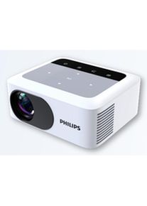 Philips Neopix 111 (HD, 100 lm, 1.47:1), Beamer, Weiss