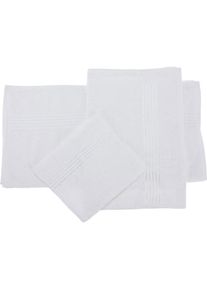 Natec, Frotteewäsche, Satz Handtücher Essentials Weiss (3 Stücke) (30 x 50 cm, 50 x 100 cm, 70 x 140 cm)