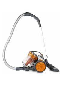 H.Koenig STC60, Staubsauger, Silber, Orange