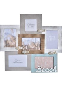 DKD Home Decor, Bilderrahmen, Photo frame Beach 46,5 x 2 x 44,5 cm Wood Sailor