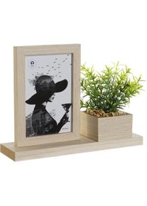 Esprit, Bilderrahmen, Fotorahmen Home natürlich Holz MDF Skandinavisch 25 x 7 x 19 cm (10 x 15 cm)