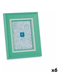 Gift, Bilderrahmen, Fotorahmen Kristall grün Kunststoff (6 Stück) (2 x 26 x 21 cm) (13 x 18 cm)