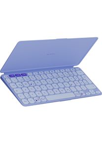 Logitech KEYS-TO-GO 2 (DE), Tablet Tastatur, Violett