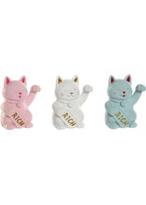 Esprit, Spardose, Sparbüchse Home Harz Katze 12 x 9,5 x 16 cm (3 Stück)