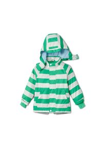 Tchibo - Regenjacke aus recyceltem Material - Gr. 122/128 - hellblau/gestreift